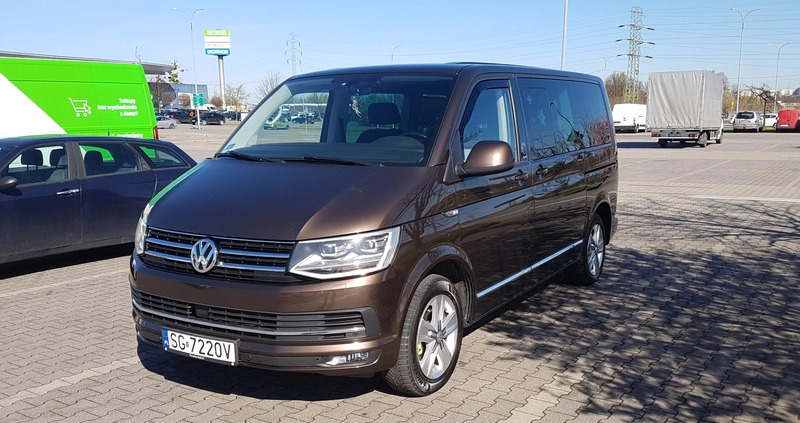 Volkswagen Multivan cena 148800 przebieg: 127500, rok produkcji 2015 z Gliwice małe 326